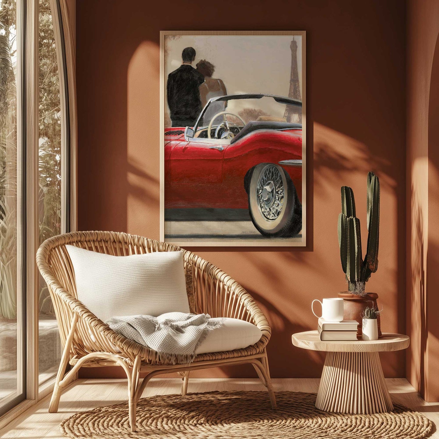 Picture of art in a room