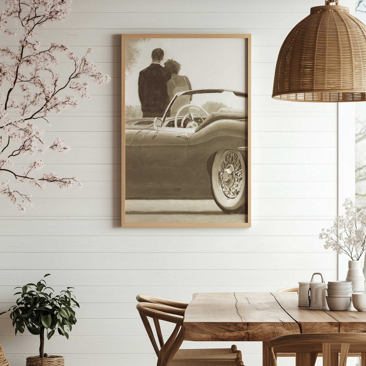 Picture of art in a room