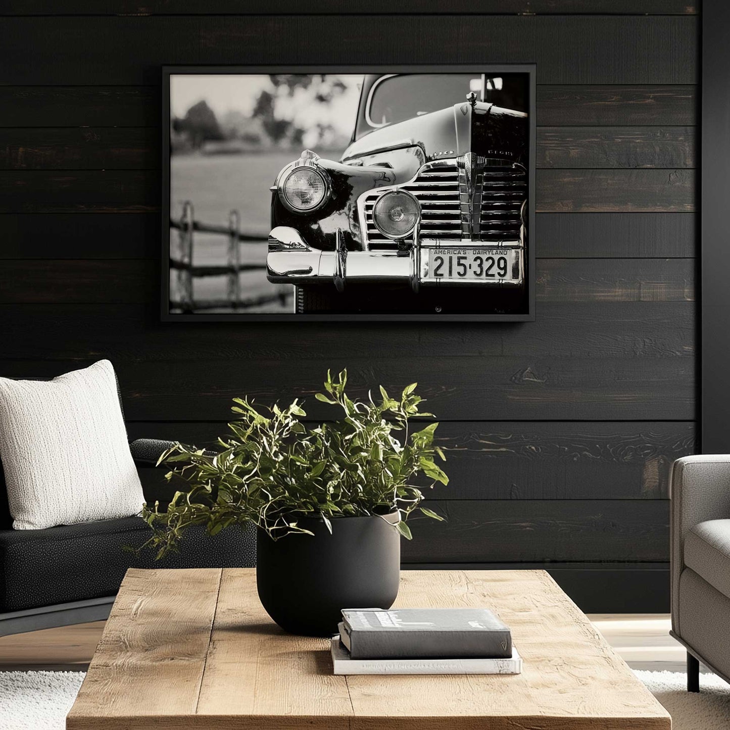Picture of art in a room
