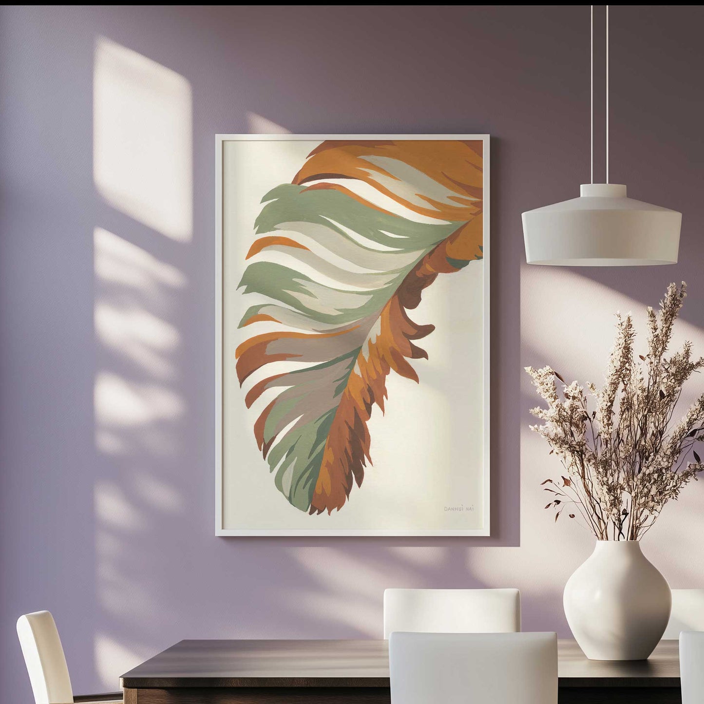 Picture of art in a room