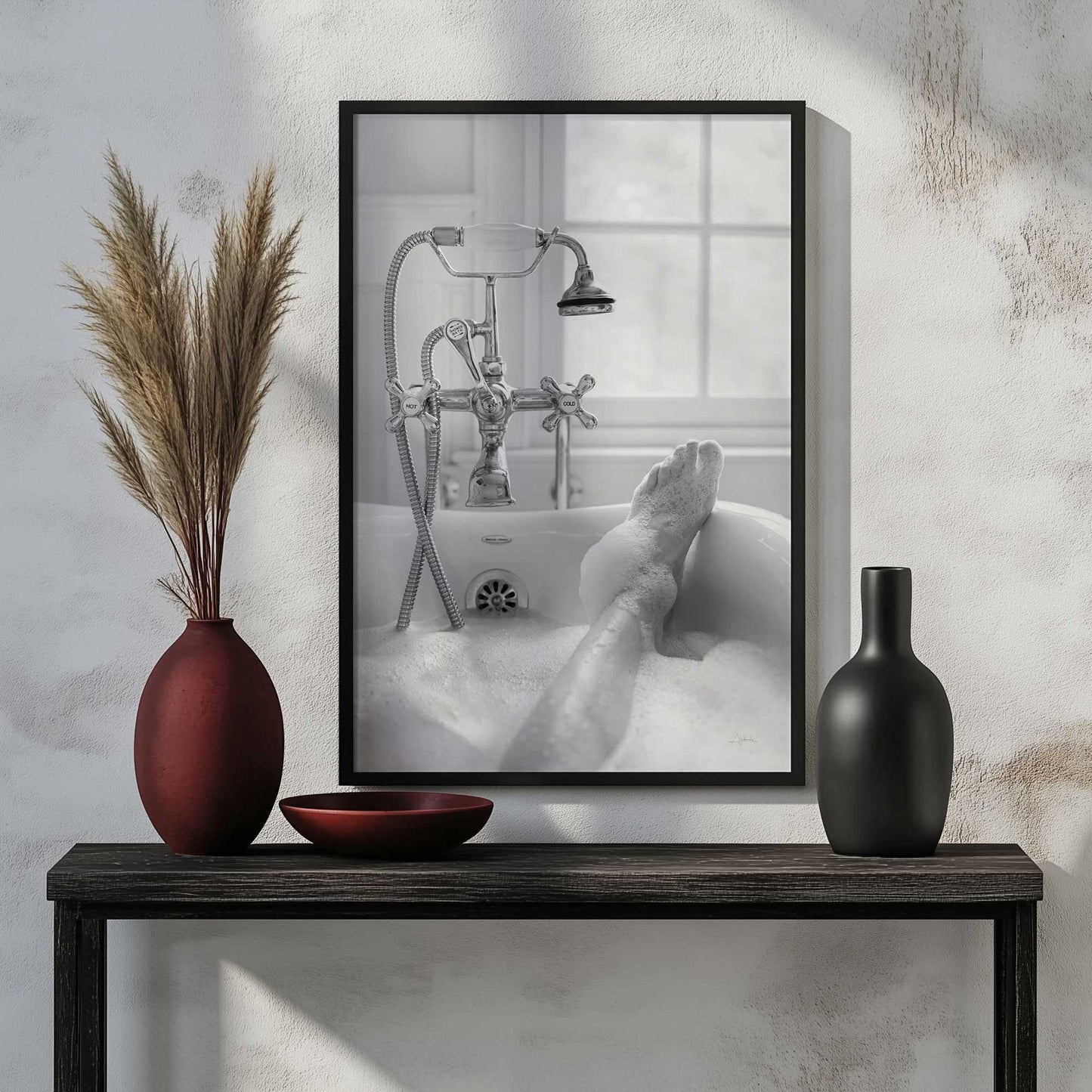 Picture of art in a room