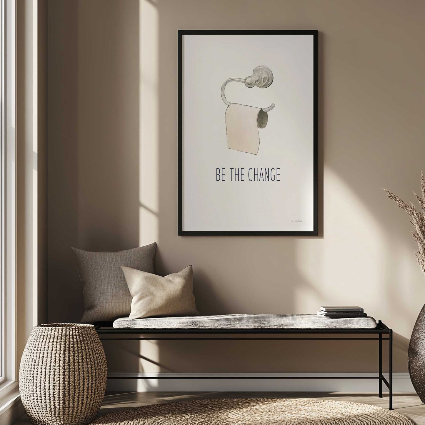 Picture of art in a room