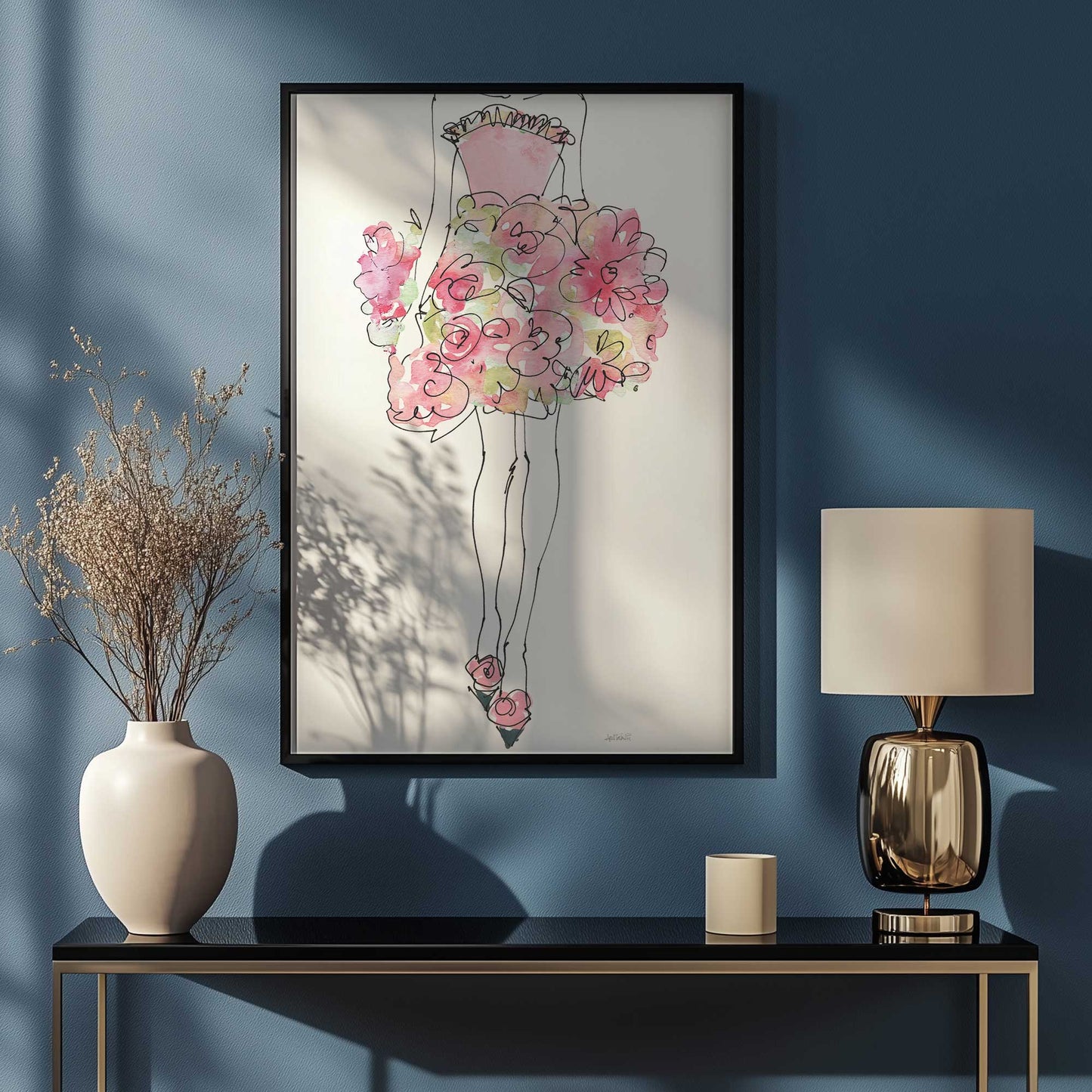 Picture of art in a room