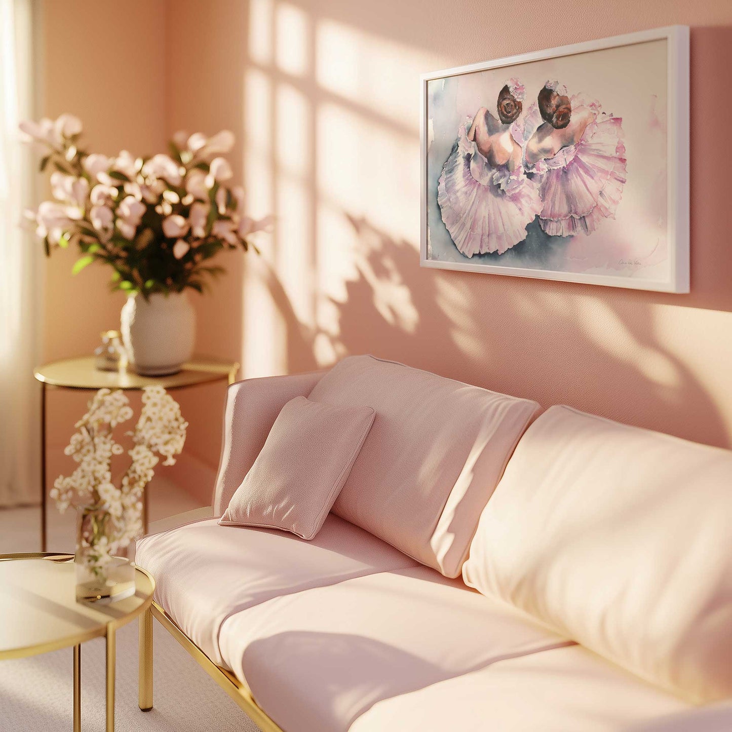 Picture of art in a room