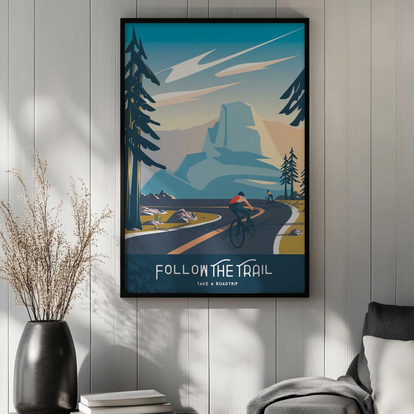 Picture of art in a room