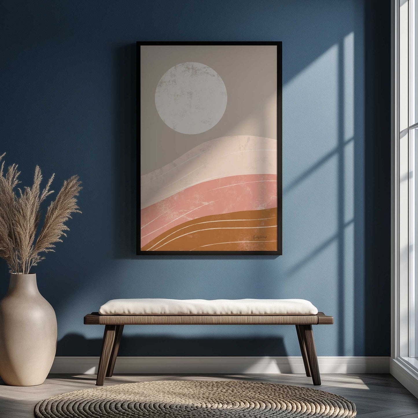 Picture of art in a room