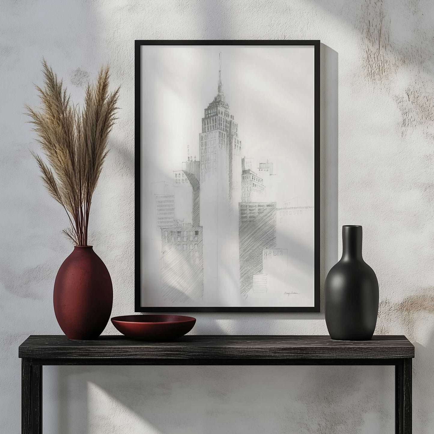 Picture of art in a room