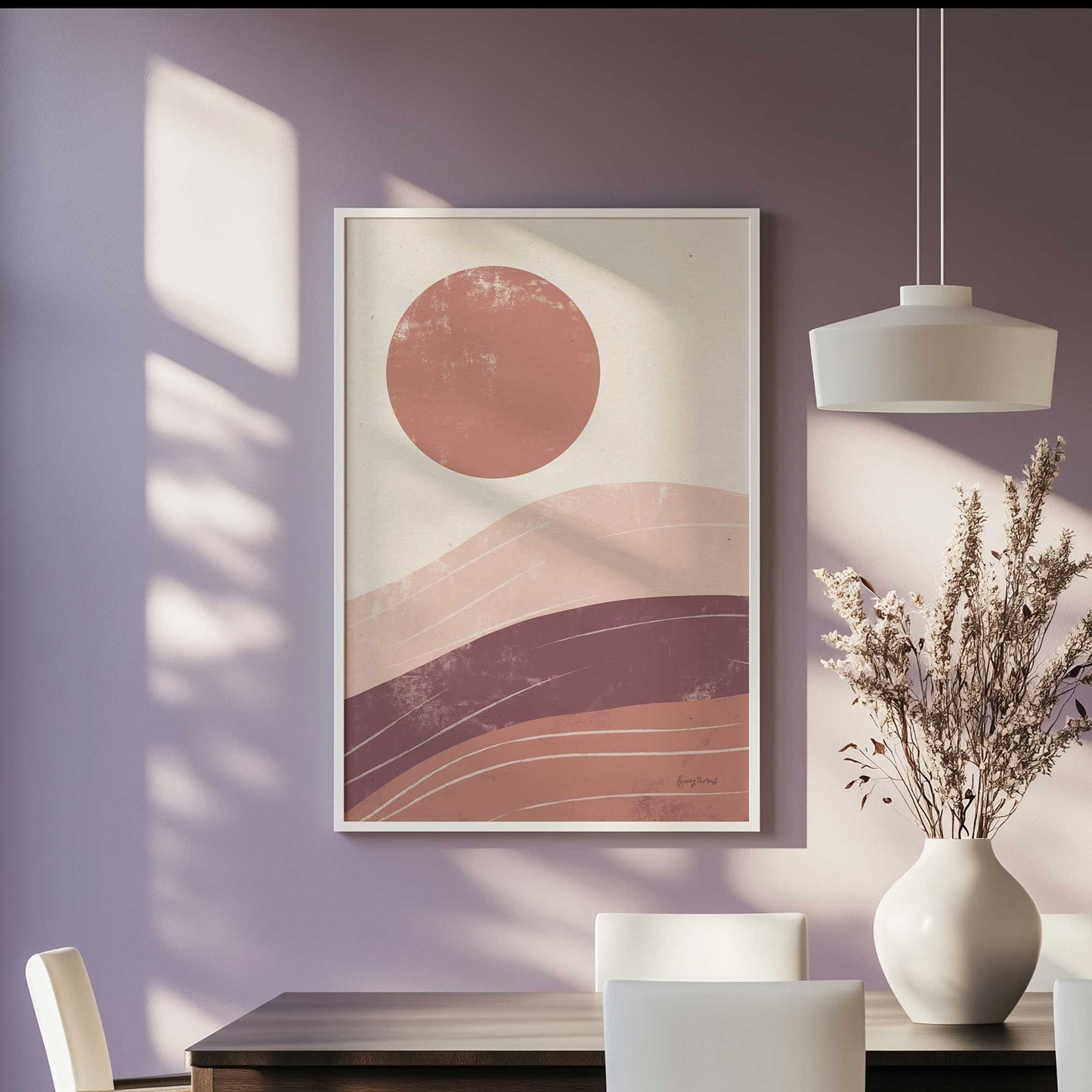 Picture of art in a room
