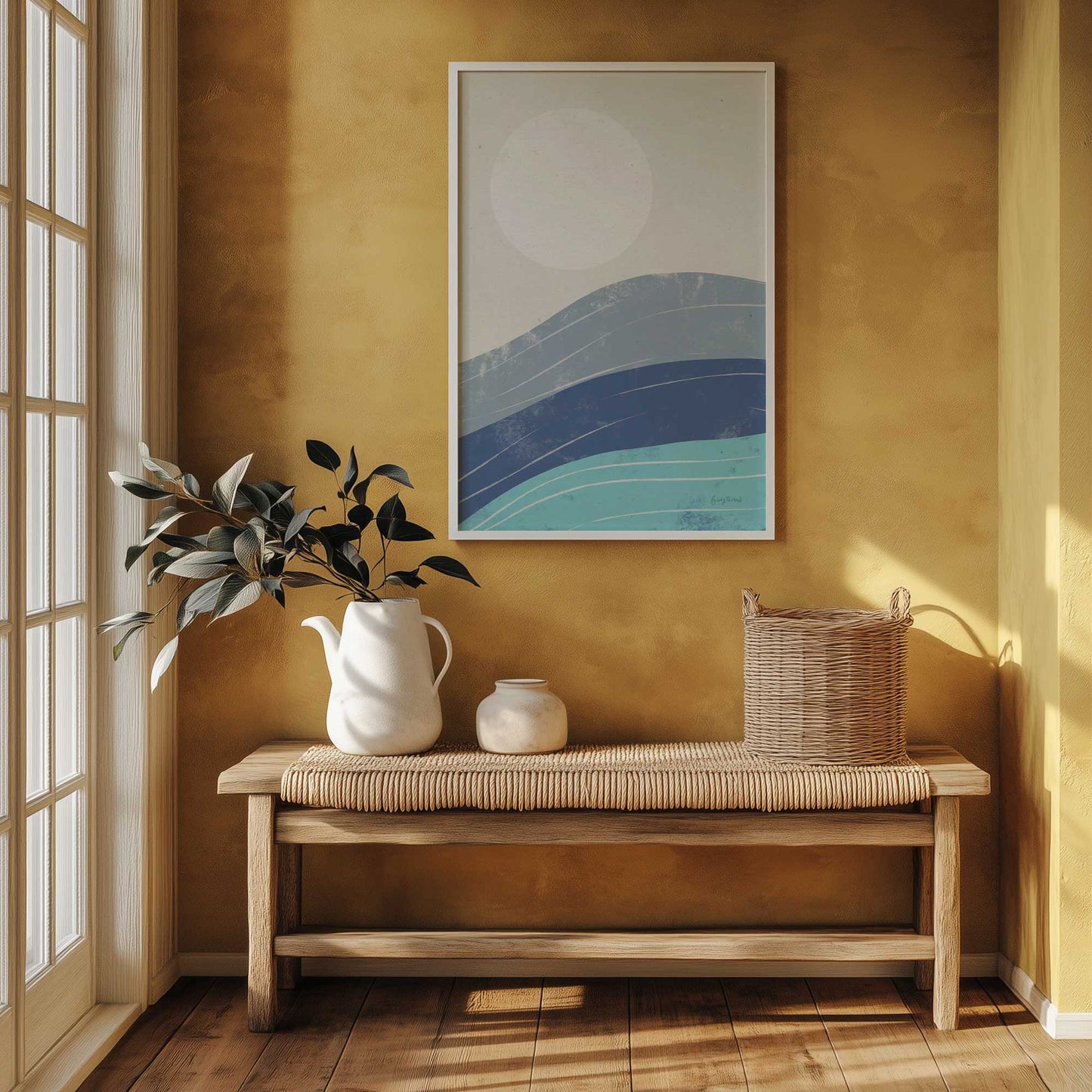 Picture of art in a room