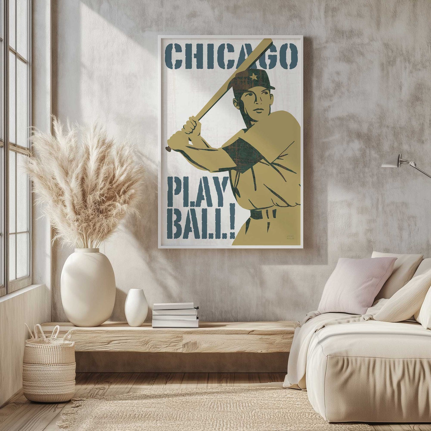 Picture of art in a room