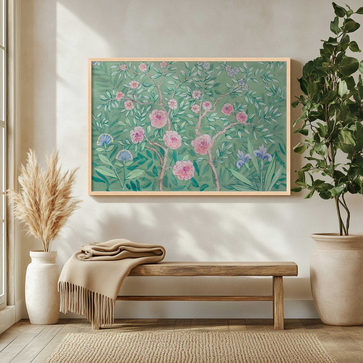 Picture of art in a room