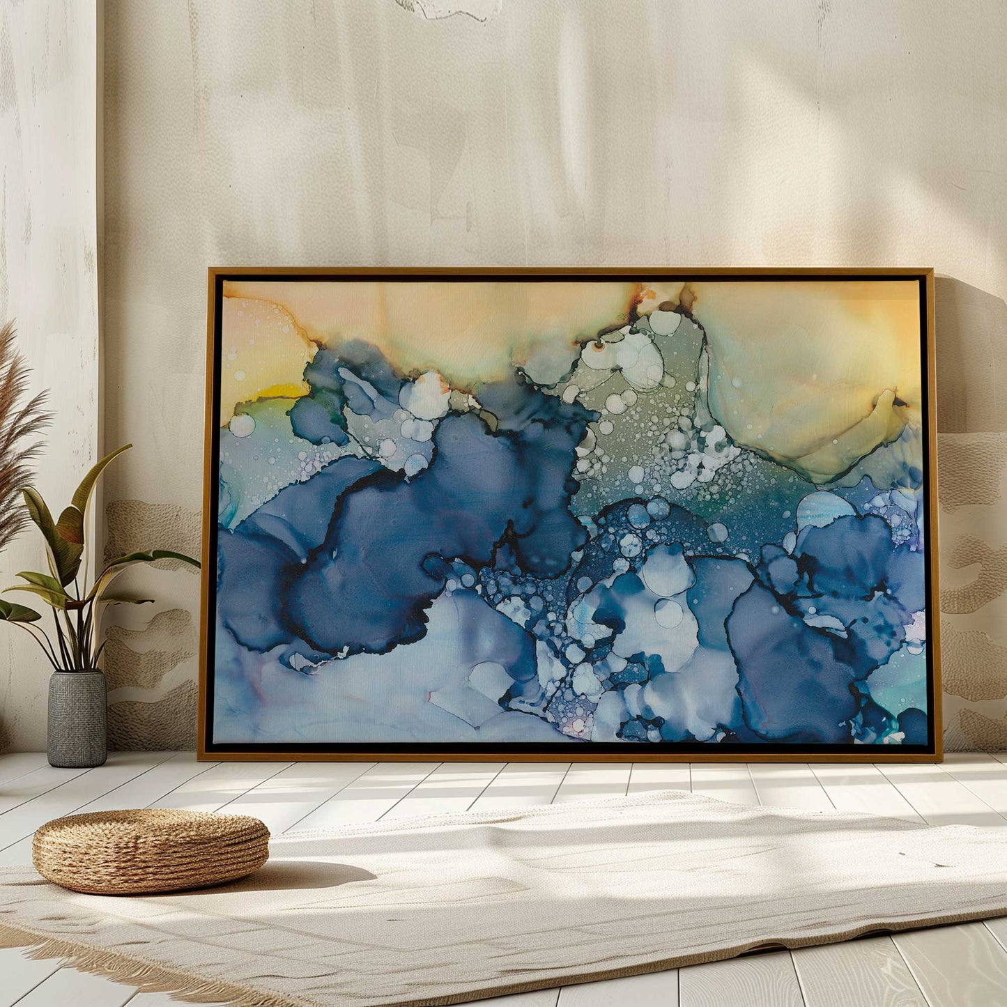 Picture of art in a room