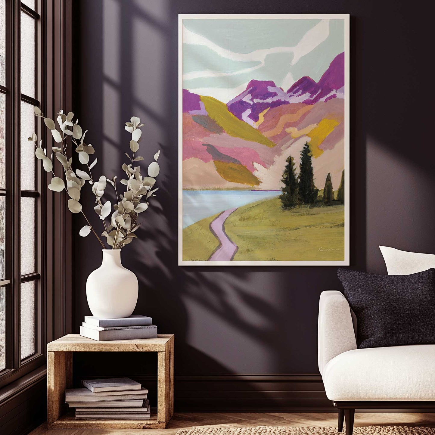 Picture of art in a room