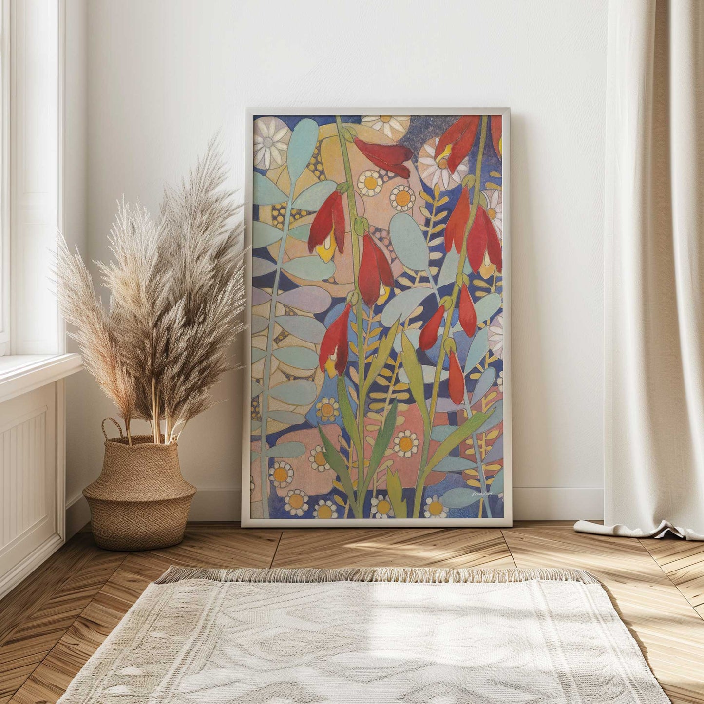 Picture of art in a room