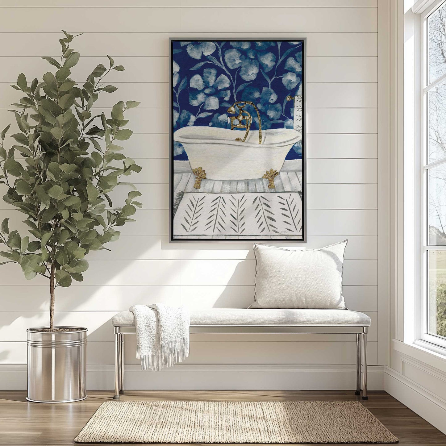 Picture of art in a room