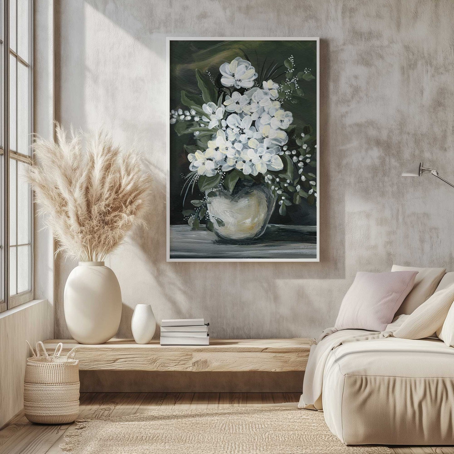 Picture of art in a room