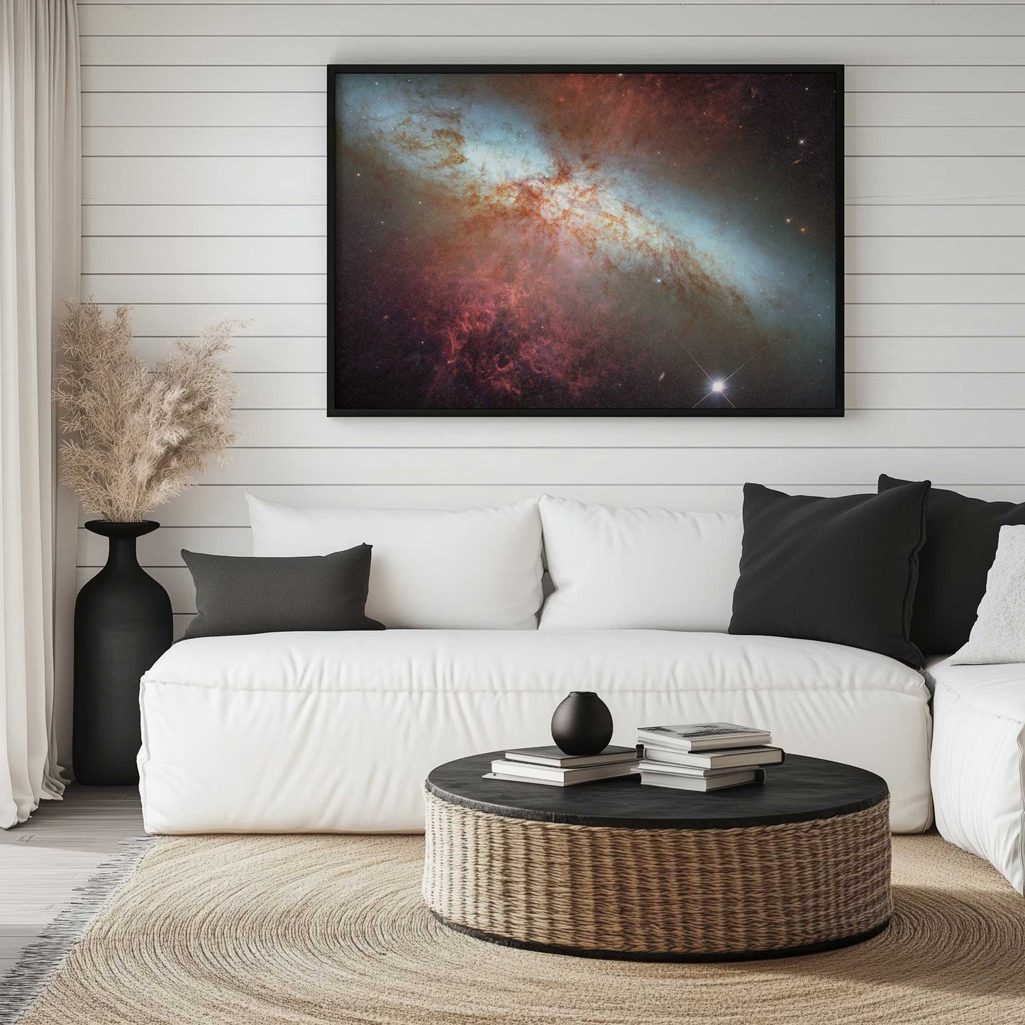 Picture of art in a room