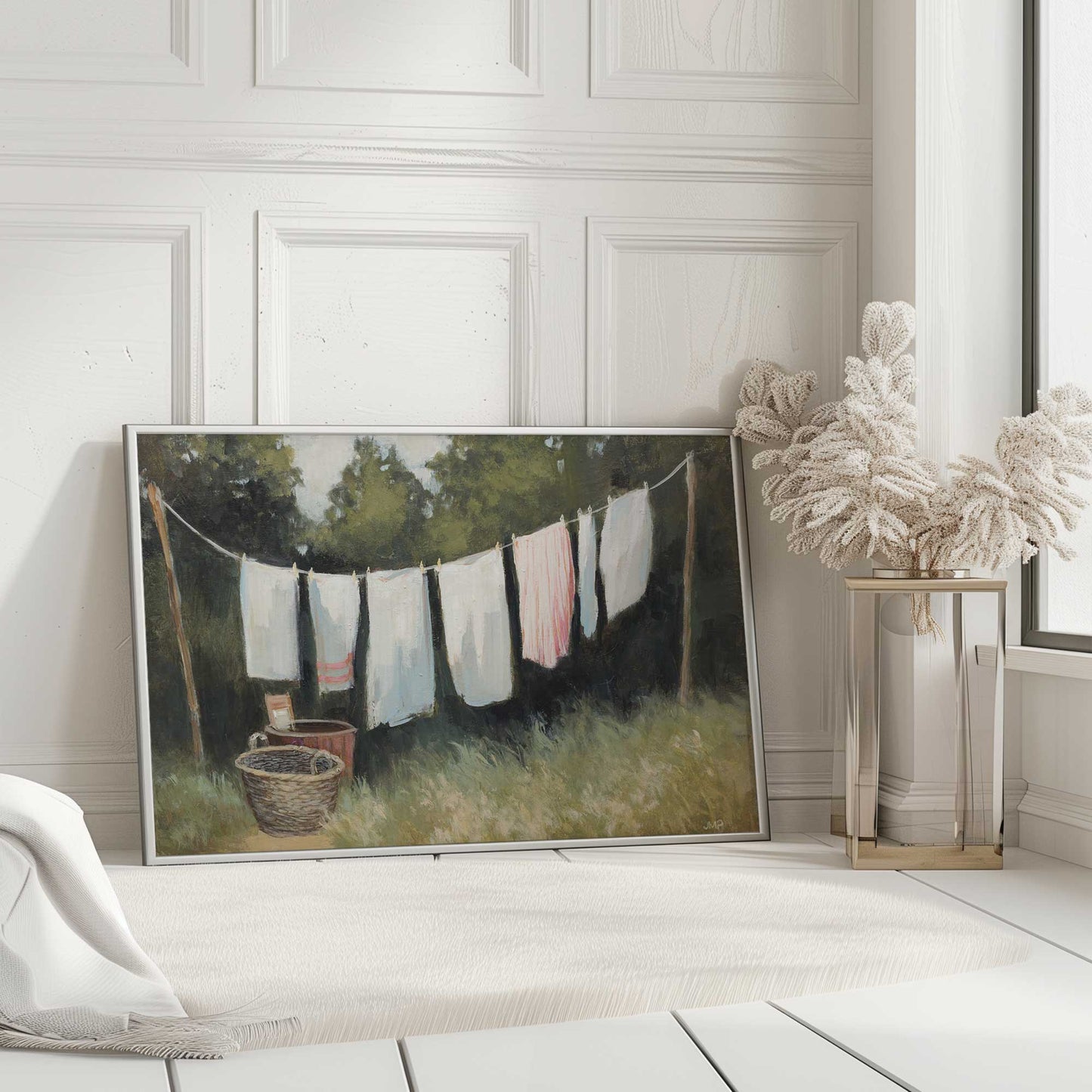 Picture of art in a room