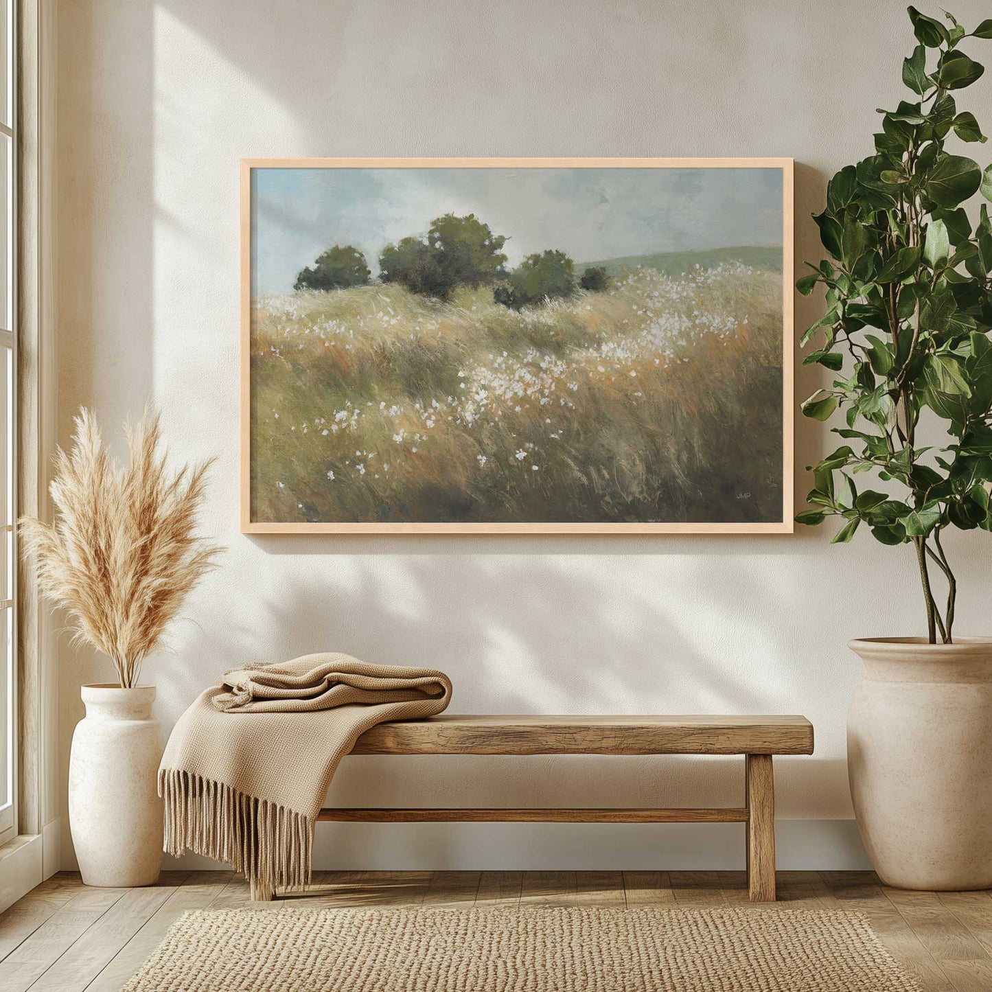 Picture of art in a room