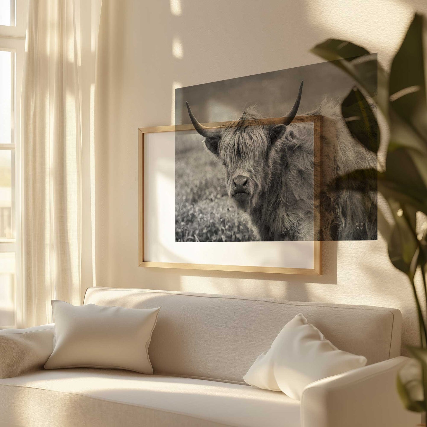 Picture of art in a room