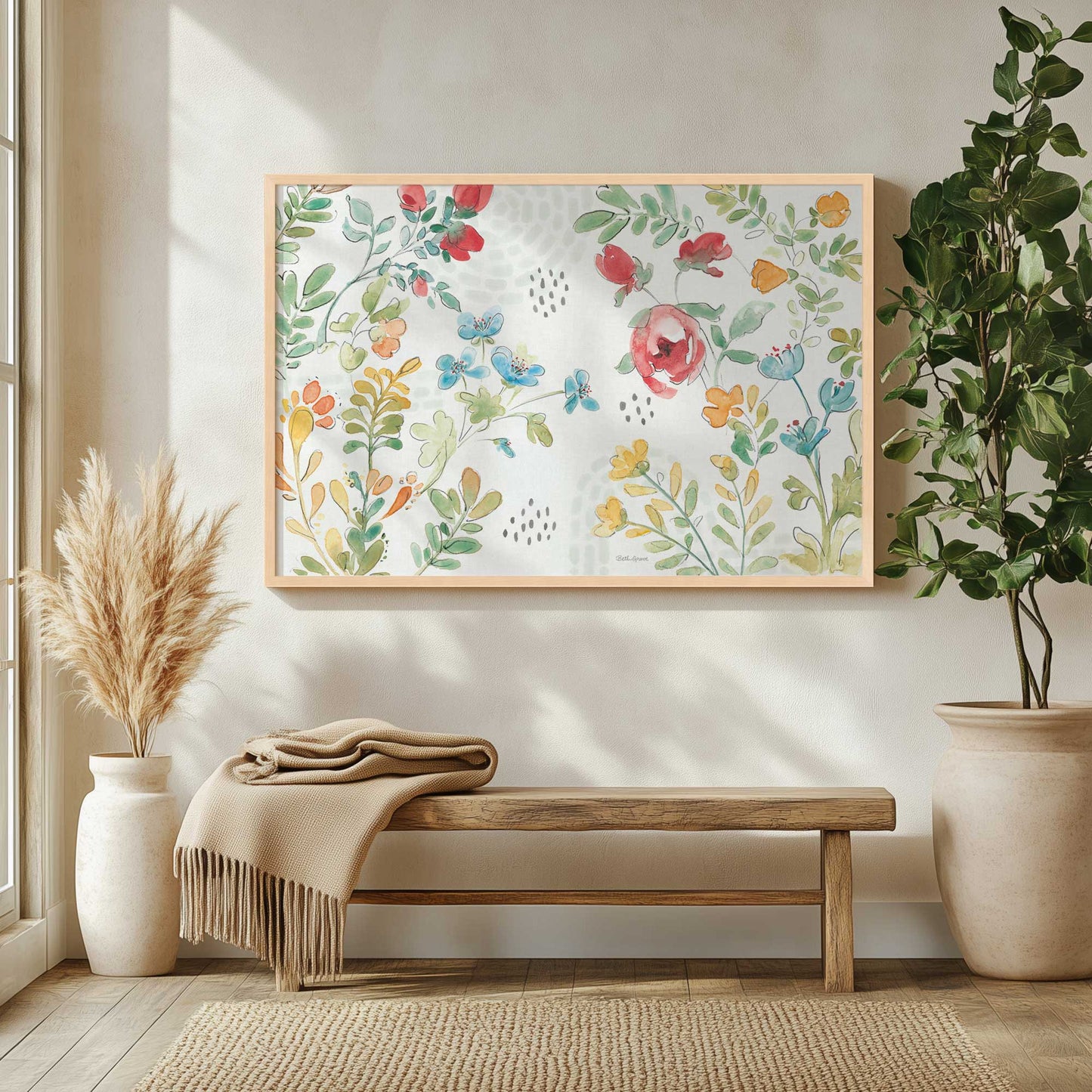 Picture of art in a room