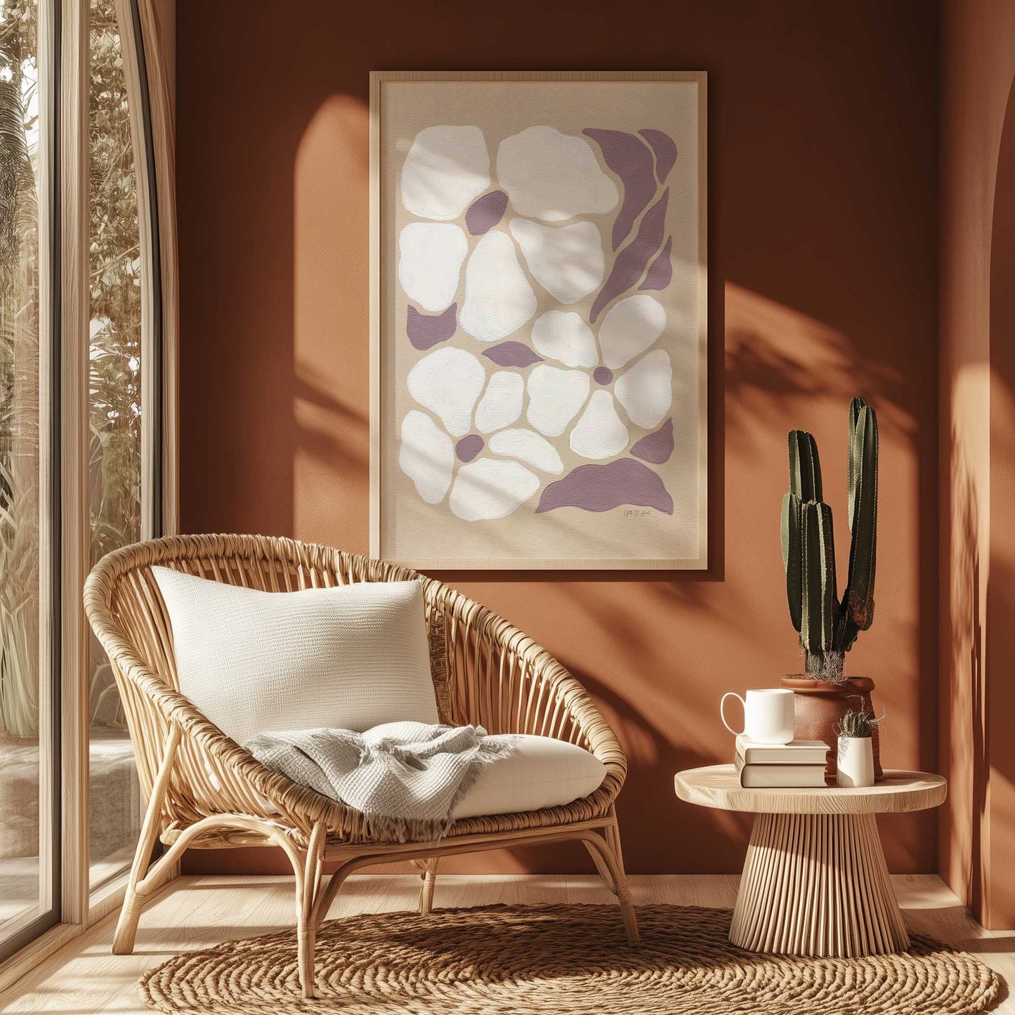 Picture of art in a room