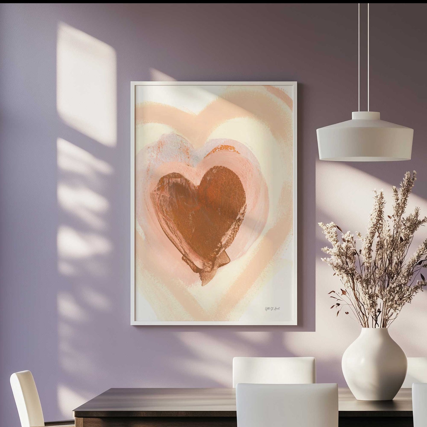 Picture of art in a room