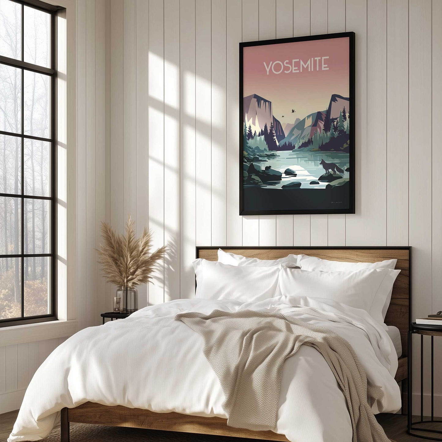 Picture of art in a room