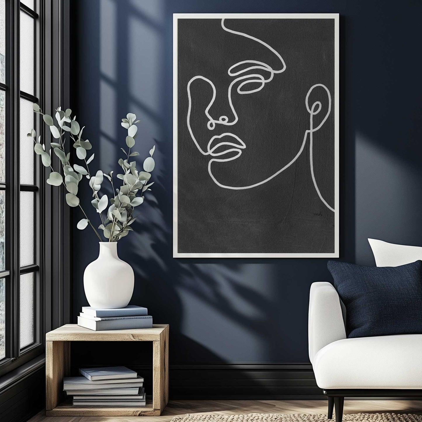 Picture of art in a room