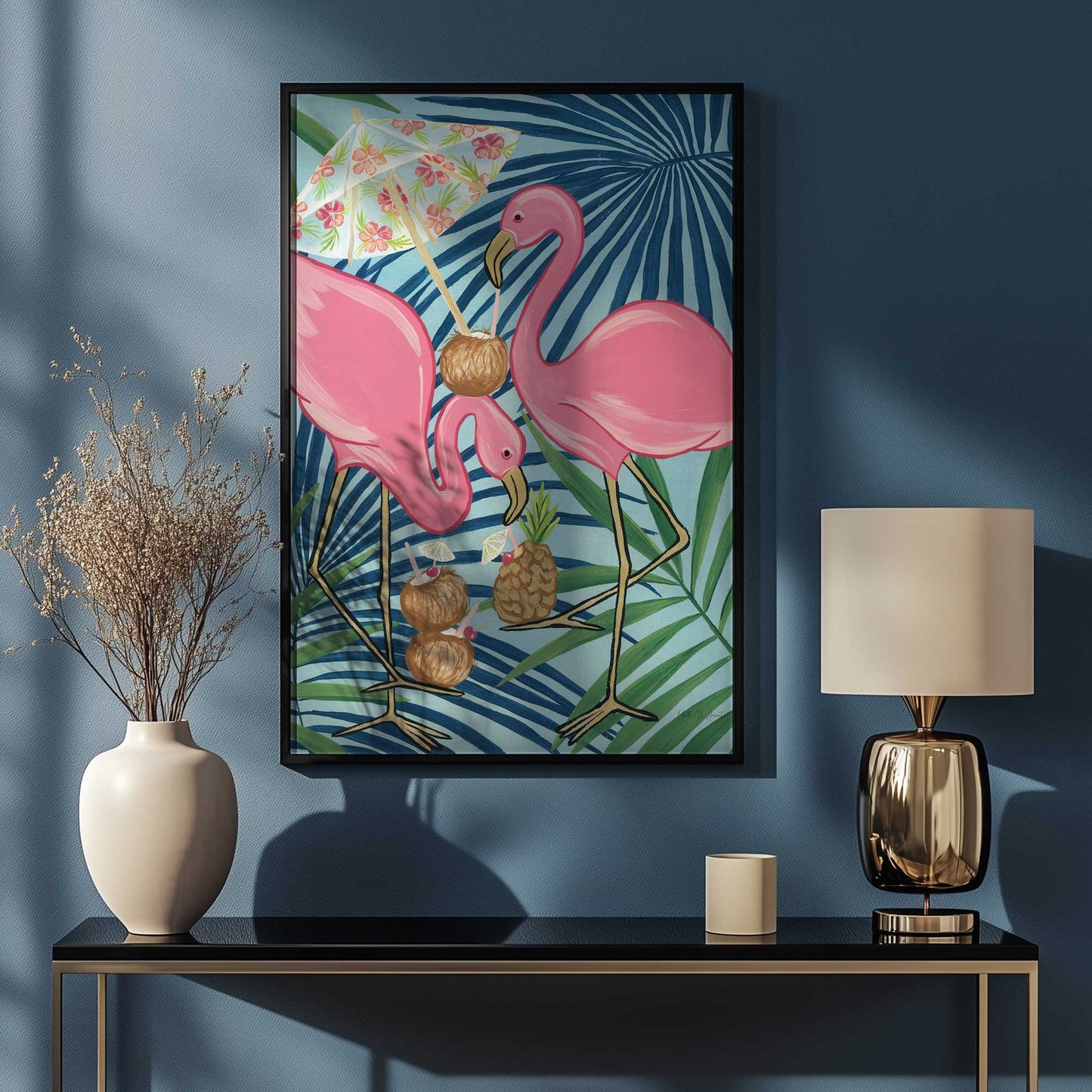 Picture of art in a room