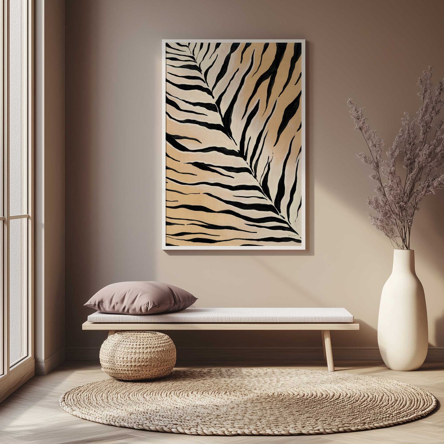 Picture of art in a room