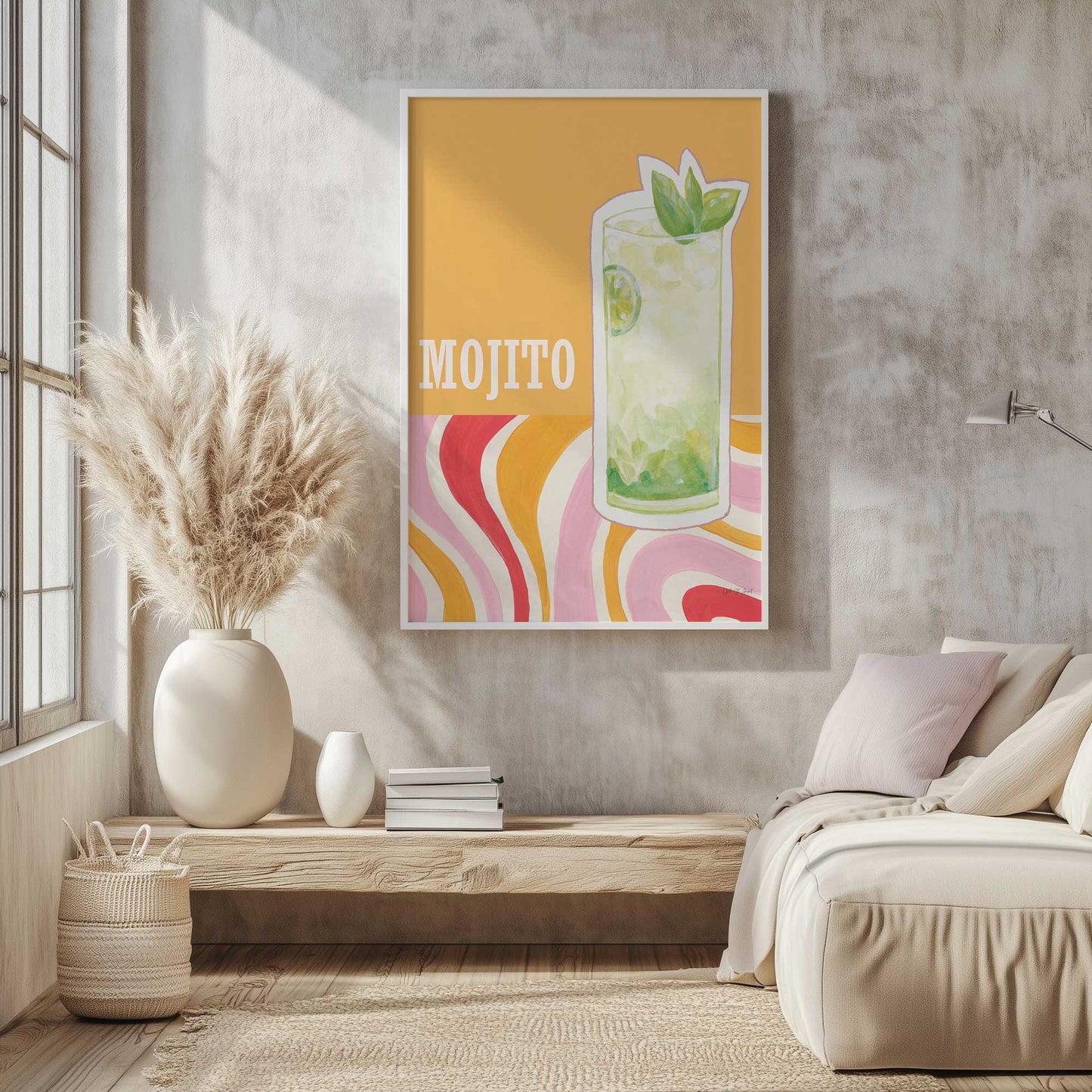 Picture of art in a room