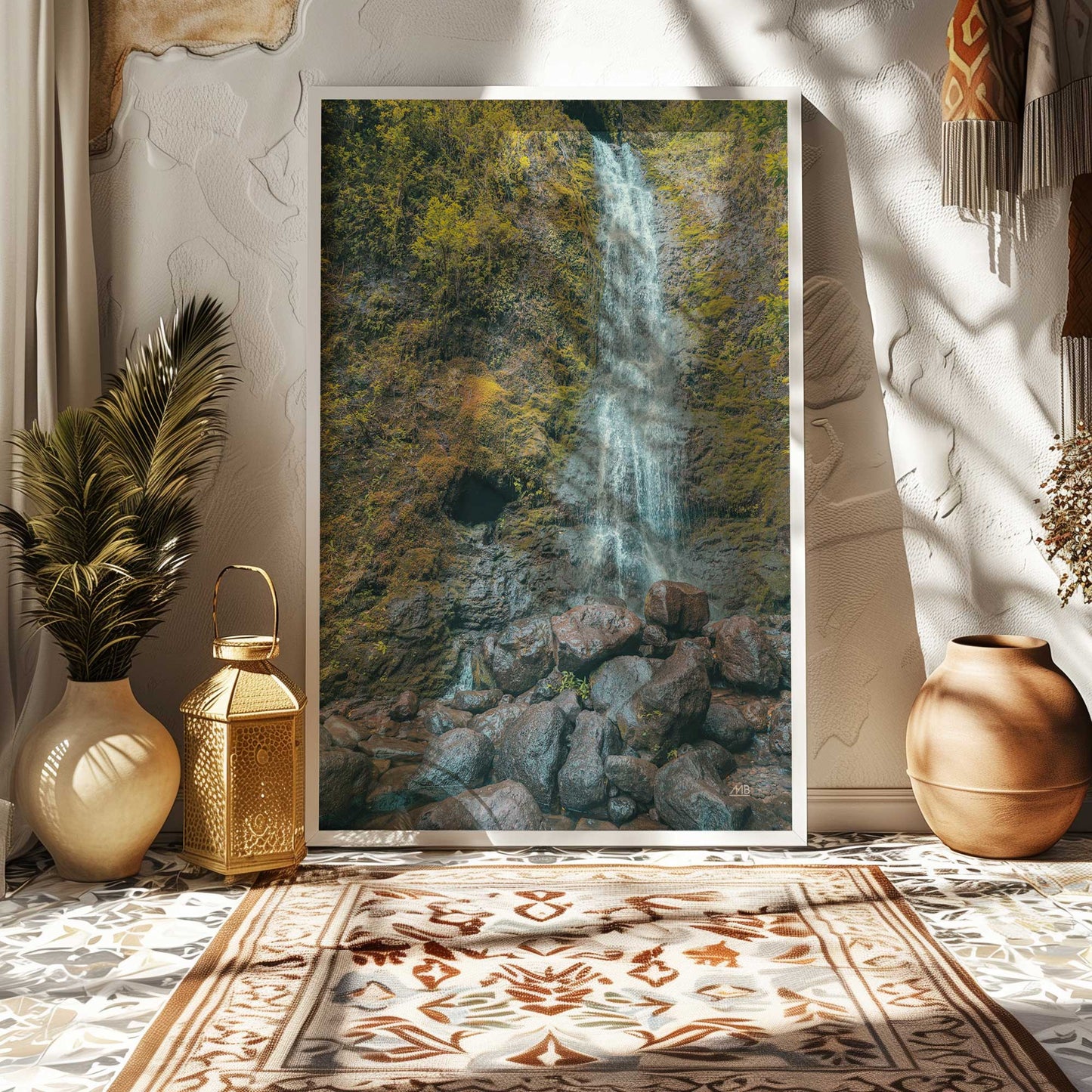 Picture of art in a room