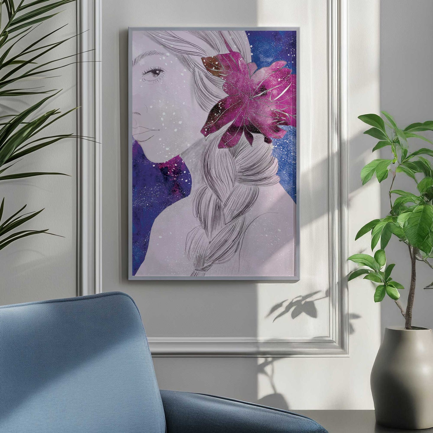 Picture of art in a room