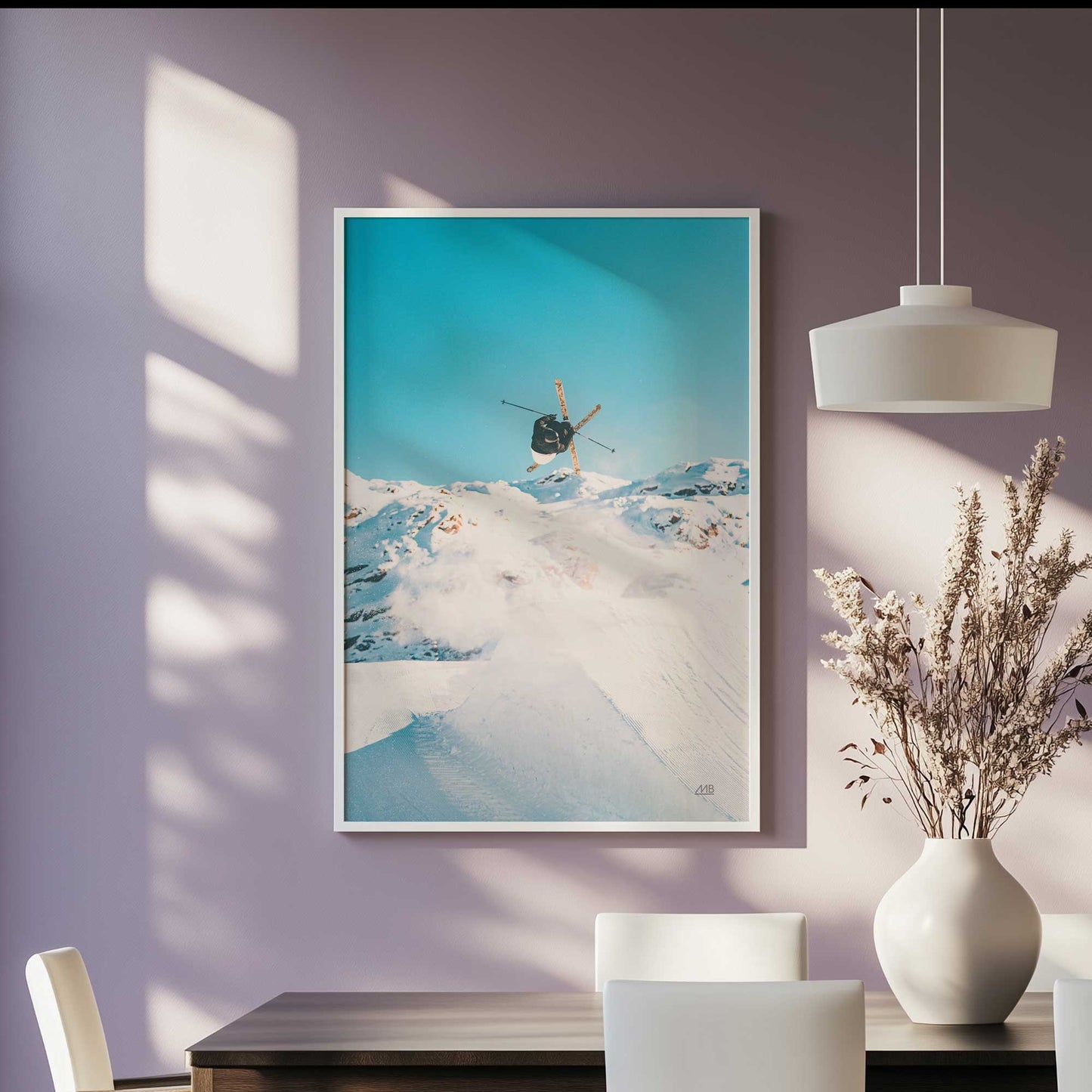 Picture of art in a room