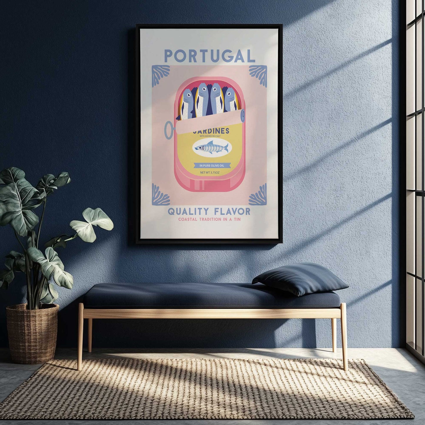 Picture of art in a room