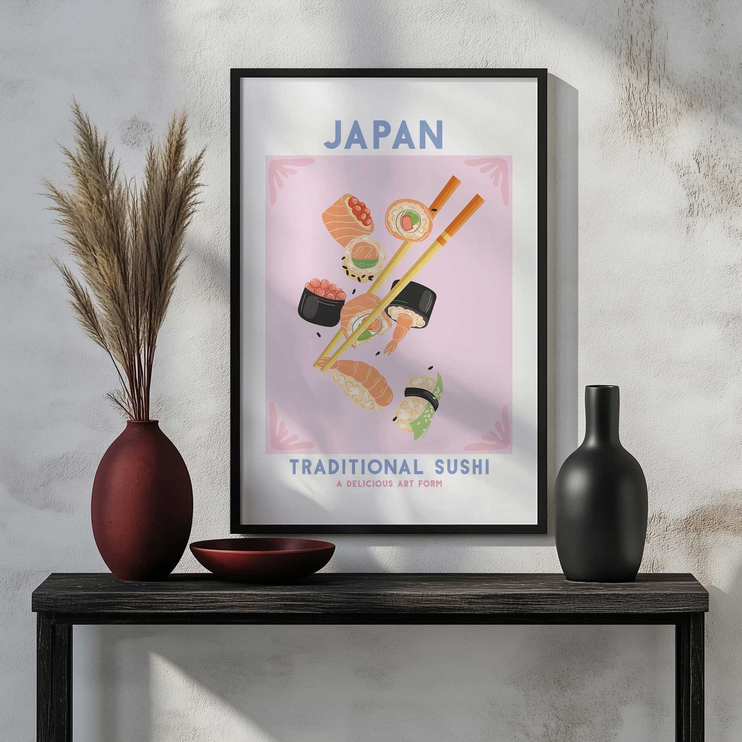 Picture of art in a room