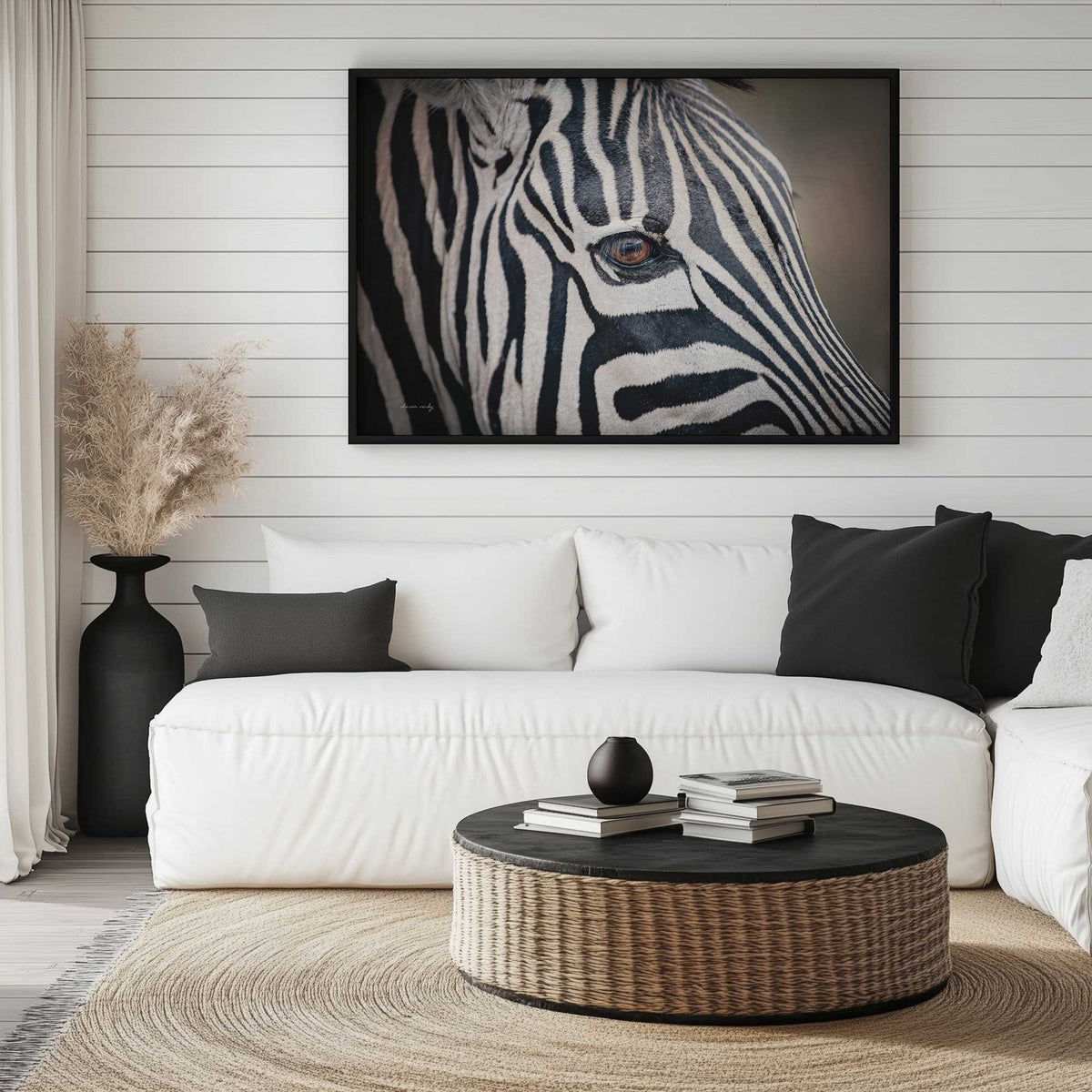 Picture of art in a room