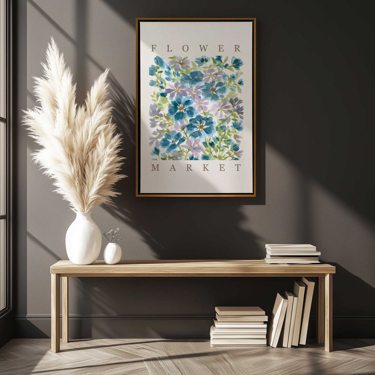 Picture of art in a room