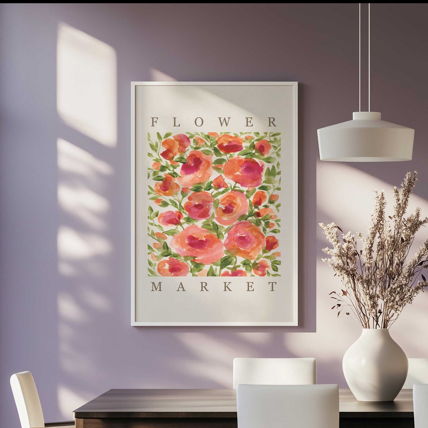 Picture of art in a room