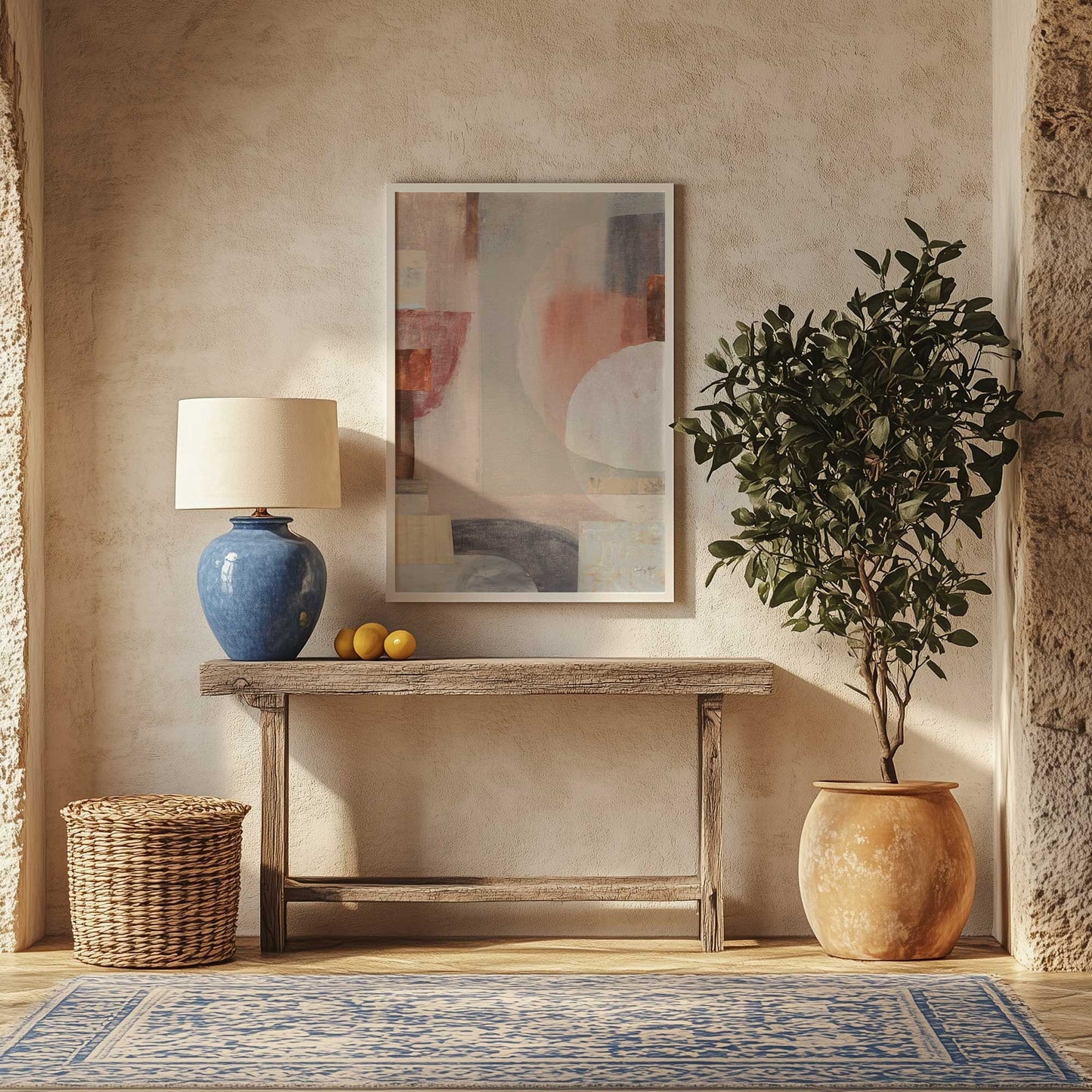 Picture of art in a room