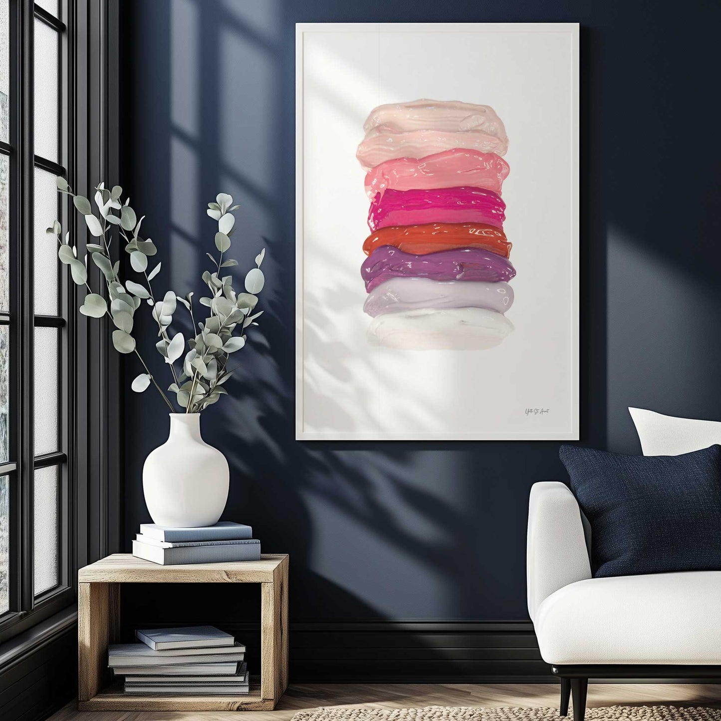 Picture of art in a room