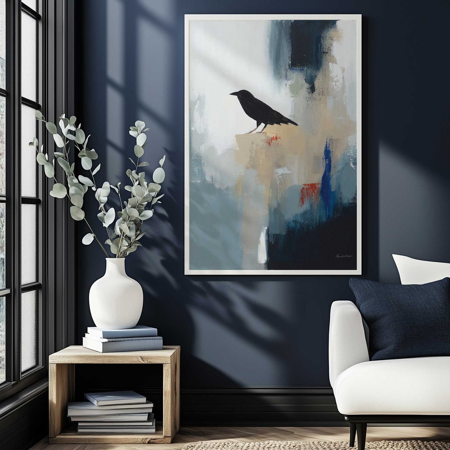 Picture of art in a room
