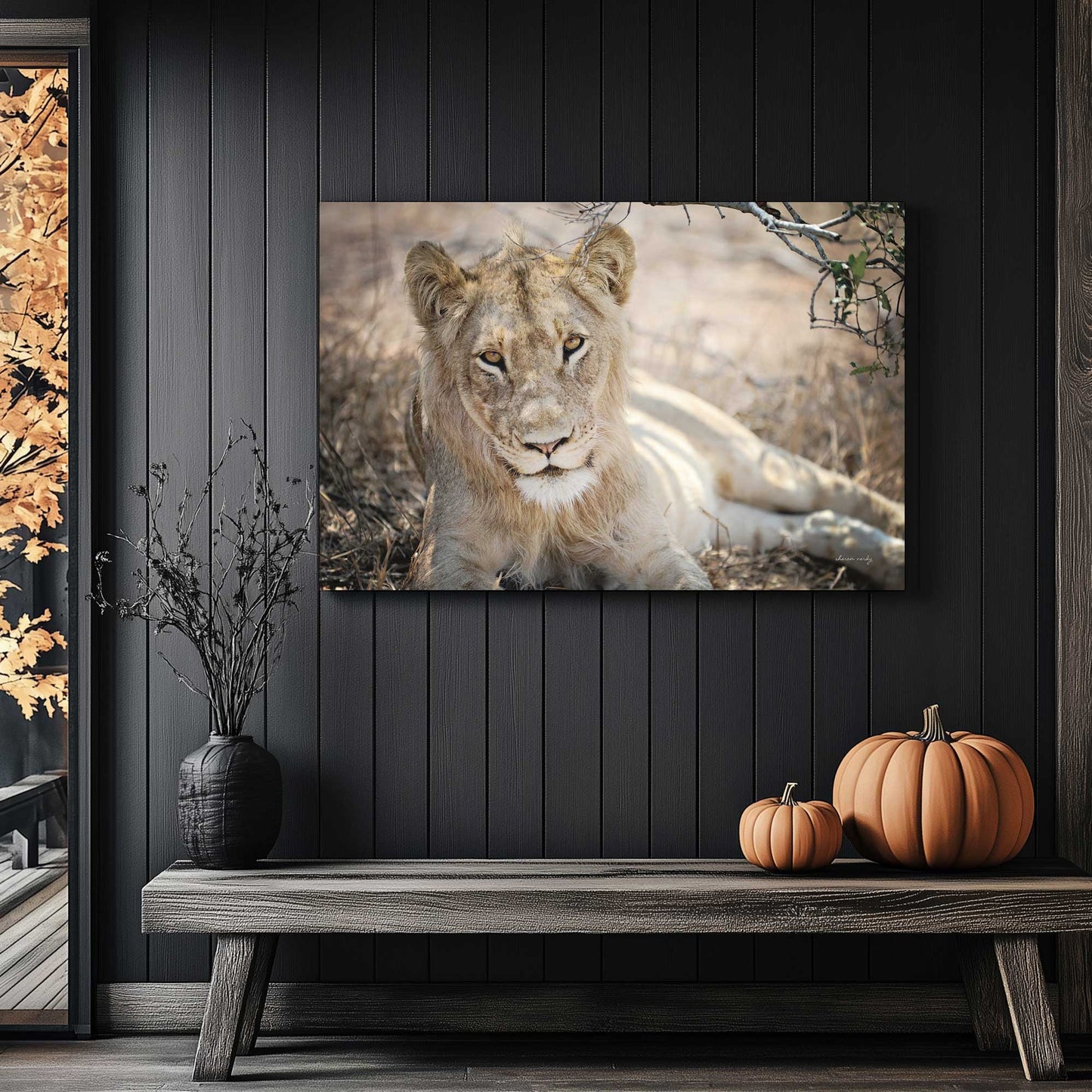 Picture of art in a room