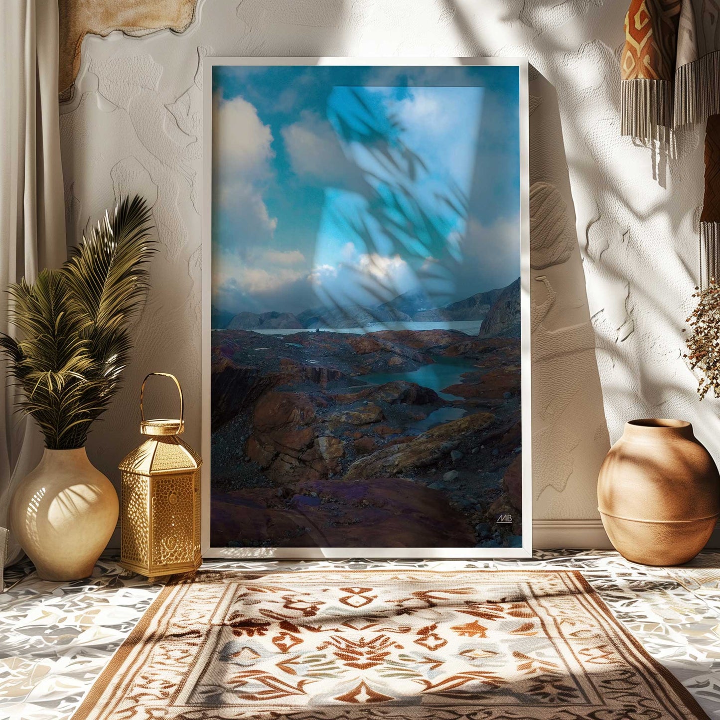 Picture of art in a room