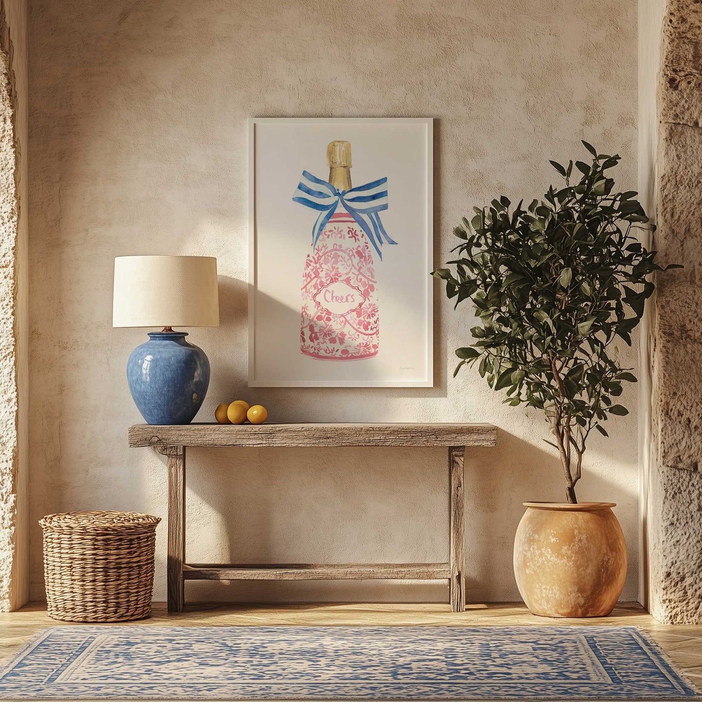 Picture of art in a room