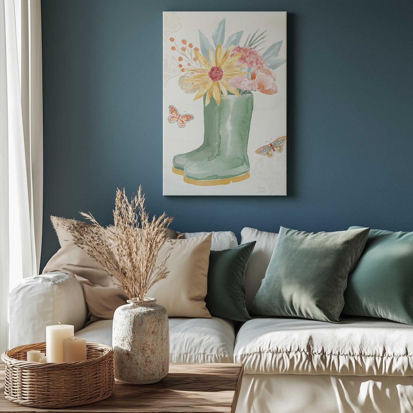 Picture of art in a room