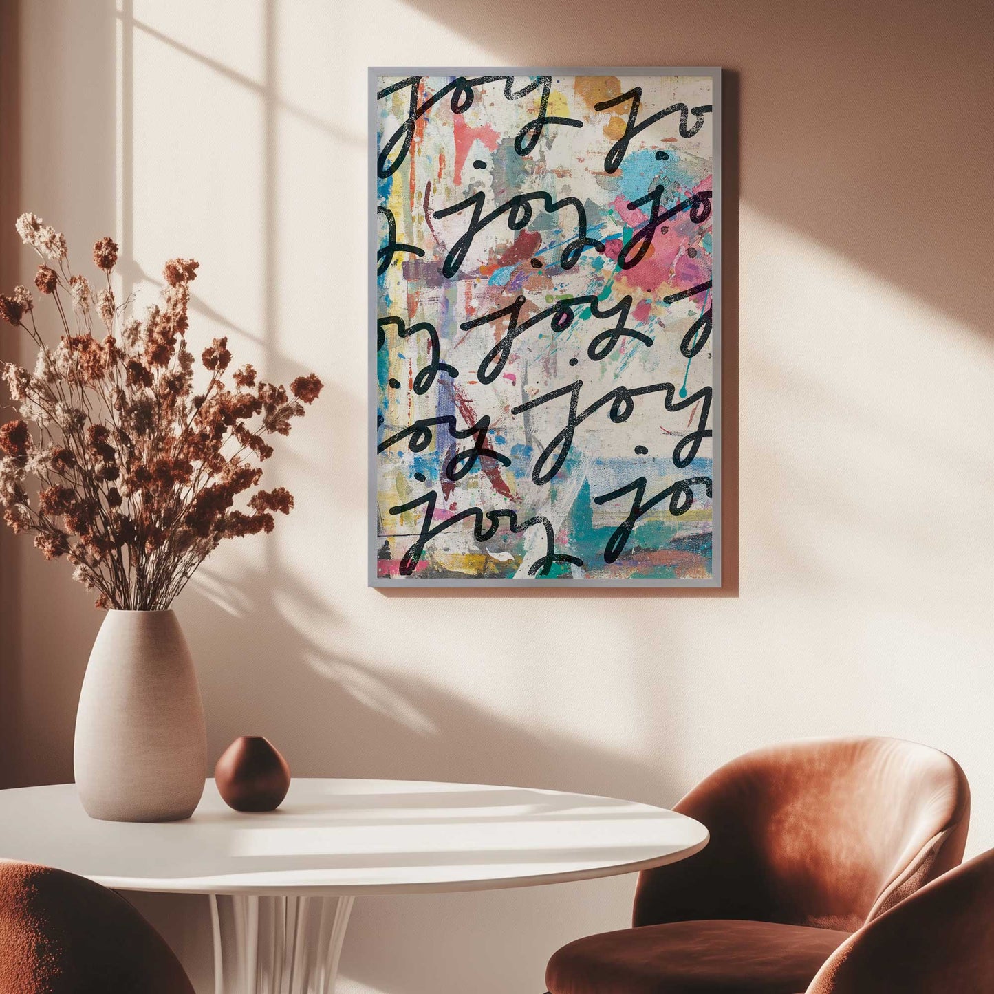 Picture of art in a room