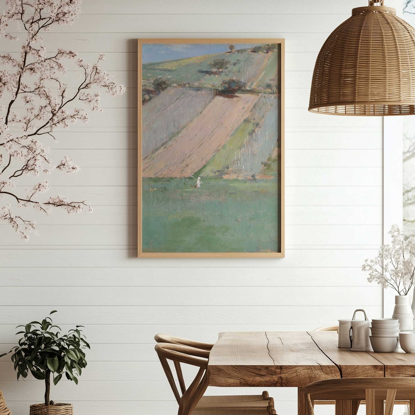 Picture of art in a room