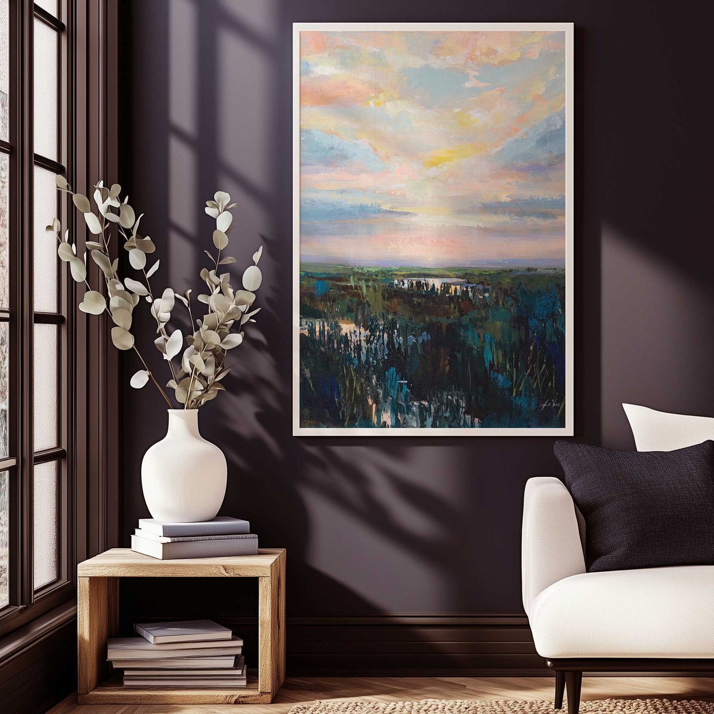 Picture of art in a room